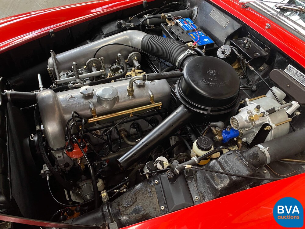 Mercedes-Benz 190SL Cabriolet W121 Roadster 143pk 1956 SL-Klasse, AH-04-70.