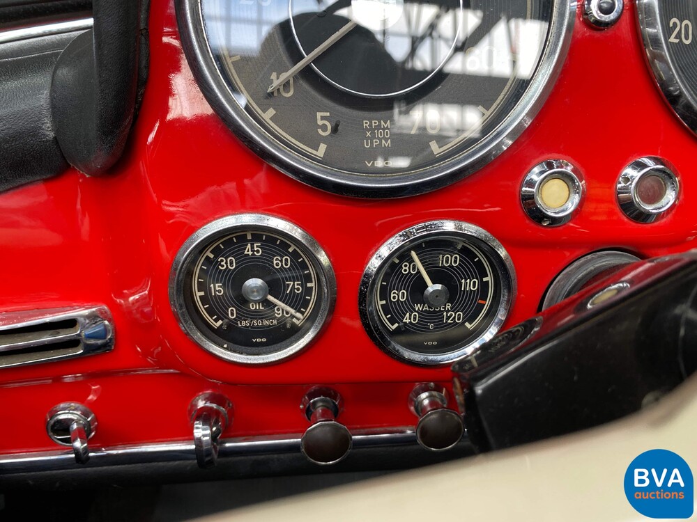Mercedes-Benz 190SL Cabriolet W121 Roadster 143pk 1956 SL-Klasse, AH-04-70.