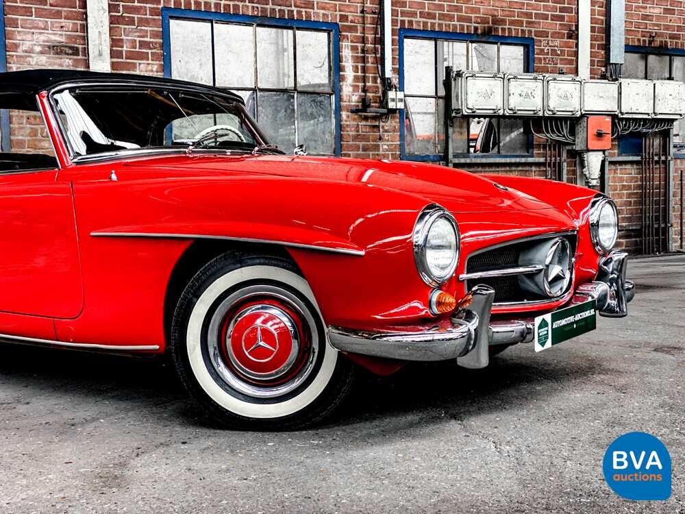 Mercedes-Benz 190SL Cabriolet W121 Roadster 143pk 1956 SL-Klasse, AH-04-70.
