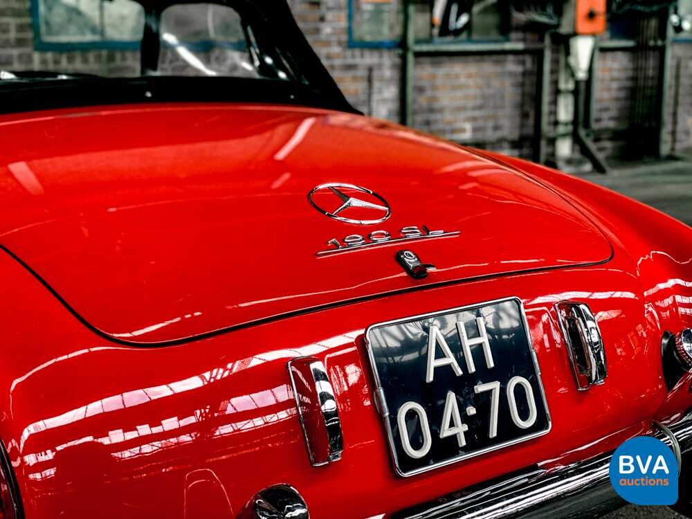 Mercedes-Benz 190SL Cabriolet W121 Roadster 143pk 1956 SL-Klasse, AH-04-70.