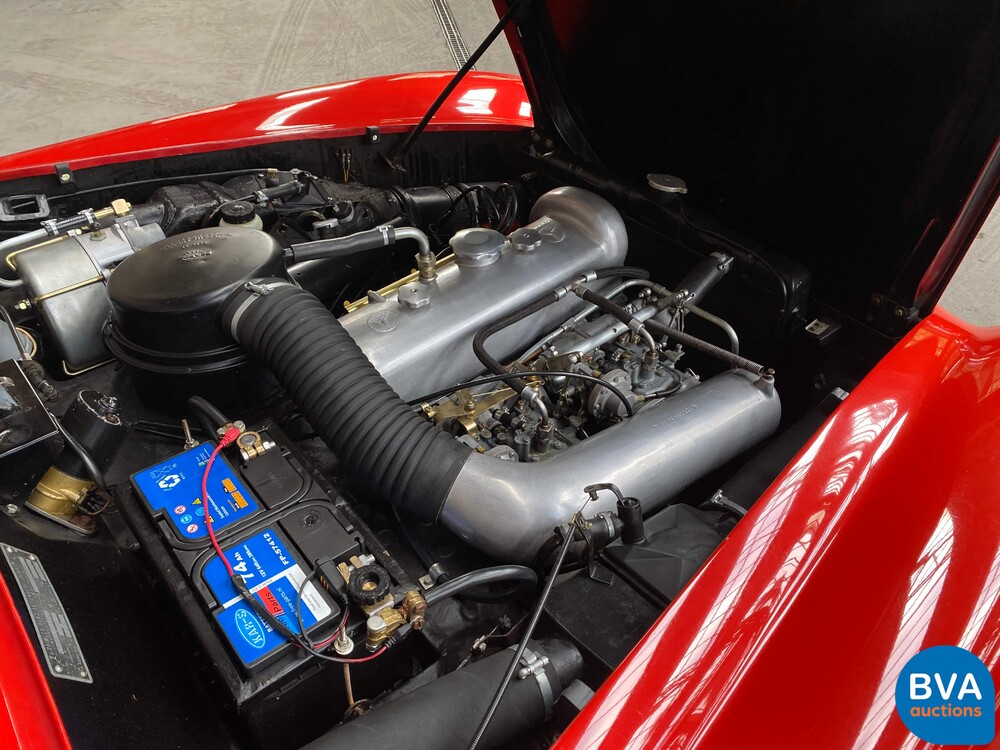 Mercedes-Benz 190SL Cabriolet W121 Roadster 143pk 1956 SL-Klasse, AH-04-70.