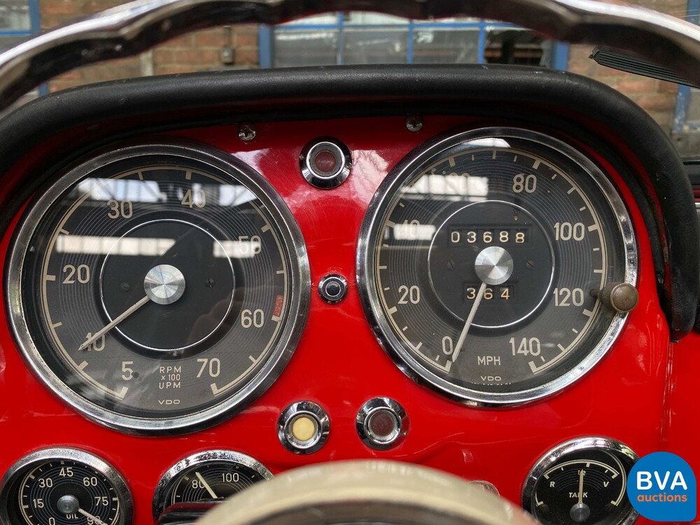 Mercedes-Benz 190SL Cabriolet W121 Roadster 143pk 1956 SL-Klasse, AH-04-70.