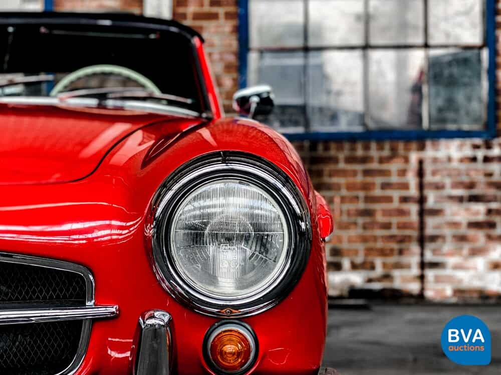 Mercedes-Benz 190SL Cabriolet W121 Roadster 143pk 1956 SL-Klasse, AH-04-70.