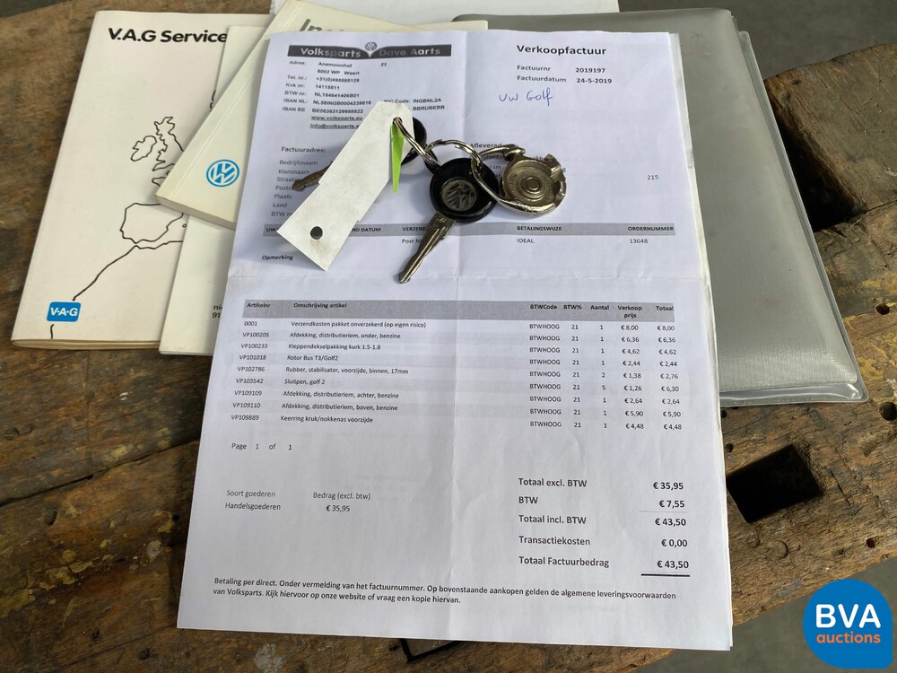 Volkswagen Golf Country 1.8 CL 90PS Org.NL, FR-SL-40.