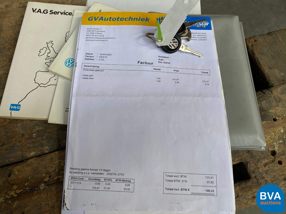 Volkswagen Golf Country 1.8 CL 90PS Org.NL, FR-SL-40.