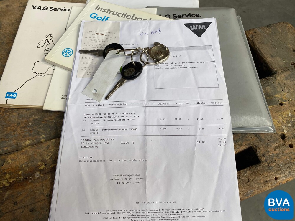 Volkswagen Golf Country 1.8 CL 90PS Org.NL, FR-SL-40.