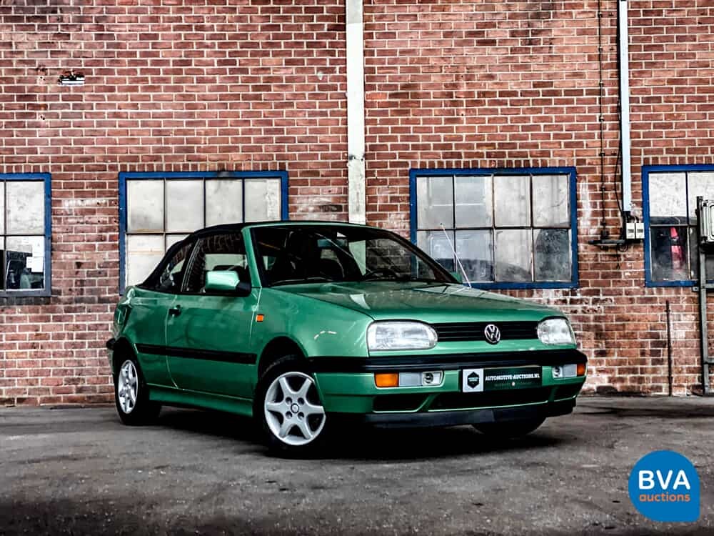 Volkswagen Golf1.8 Cabrio 75PS E2 -Org. NL-, J-PPL-61.