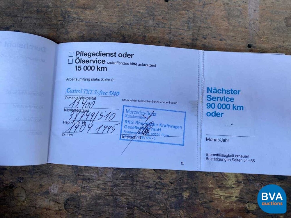 1994 Mercedes-Benz SL280 Roadster R129 SL-Klasse Cabriolet, 31-JF-VN.