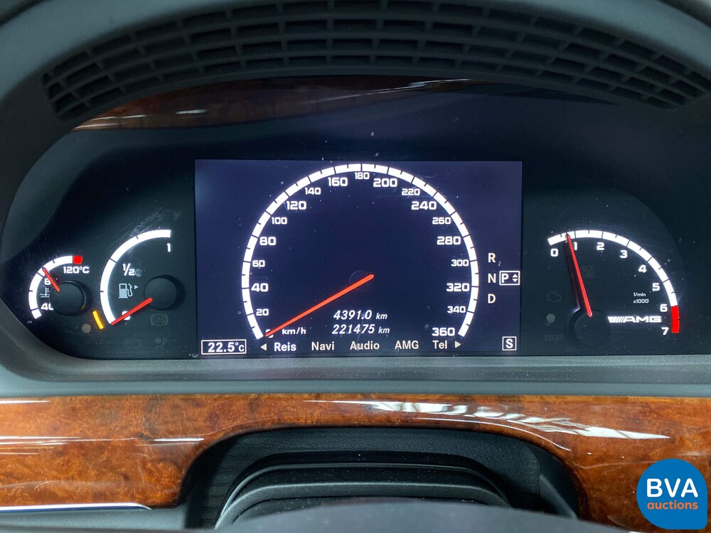 Mercedes-Benz S65 AMG Lange S-Klasse 612pk DESIGNO 2006, 79-JNJ-1.