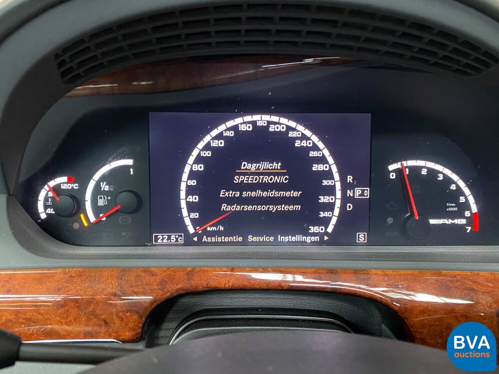 Mercedes-Benz S65 AMG Lange S-Klasse 612pk DESIGNO 2006, 79-JNJ-1.