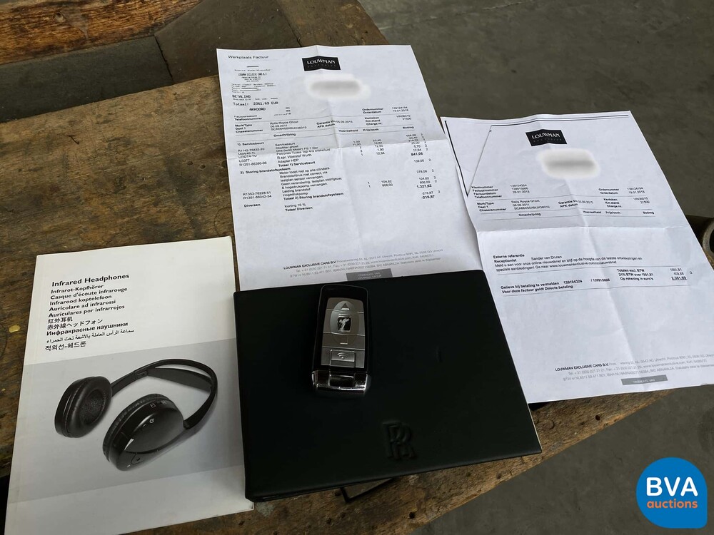 Rolls-Royce Ghost 6.6 V12 571pk 2011, SK-418-S