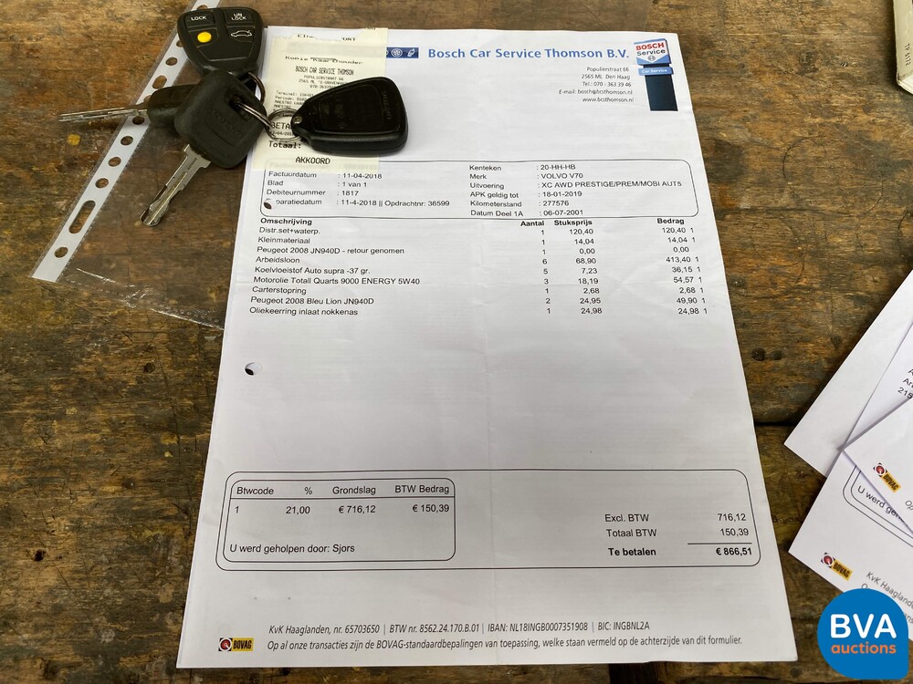 Volvo V70 Cross Country 2.4 T Ocean Race 200hp 2001 -Original NL-, 20-HH-HB.