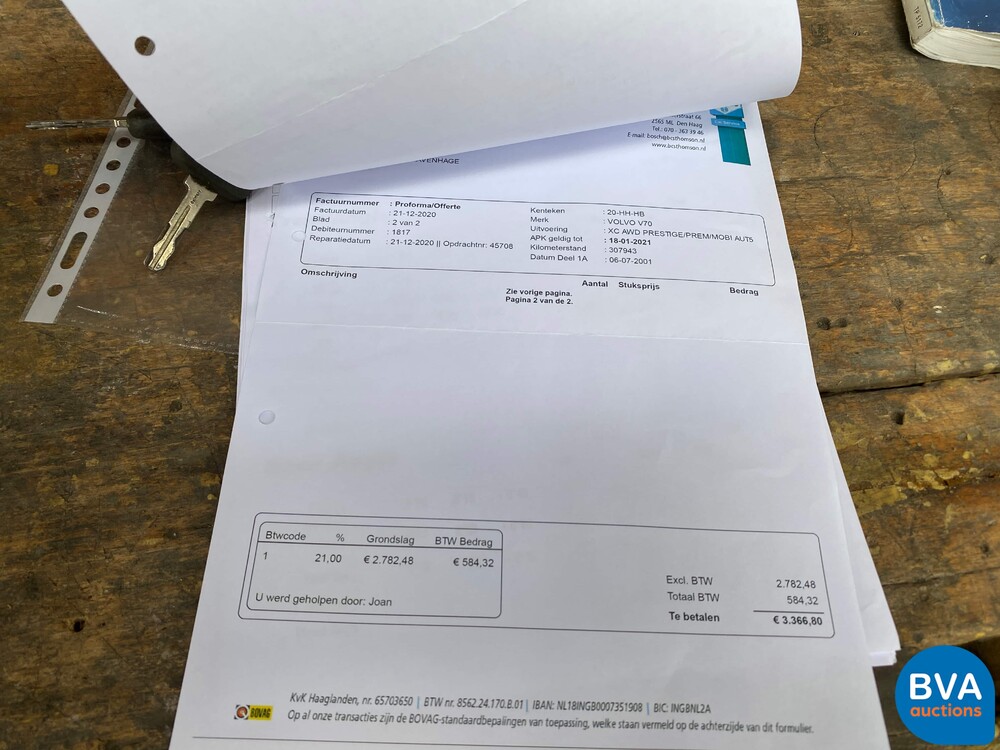 Volvo V70 Cross Country 2.4 T Ocean Race 200hp 2001 -Original NL-, 20-HH-HB.