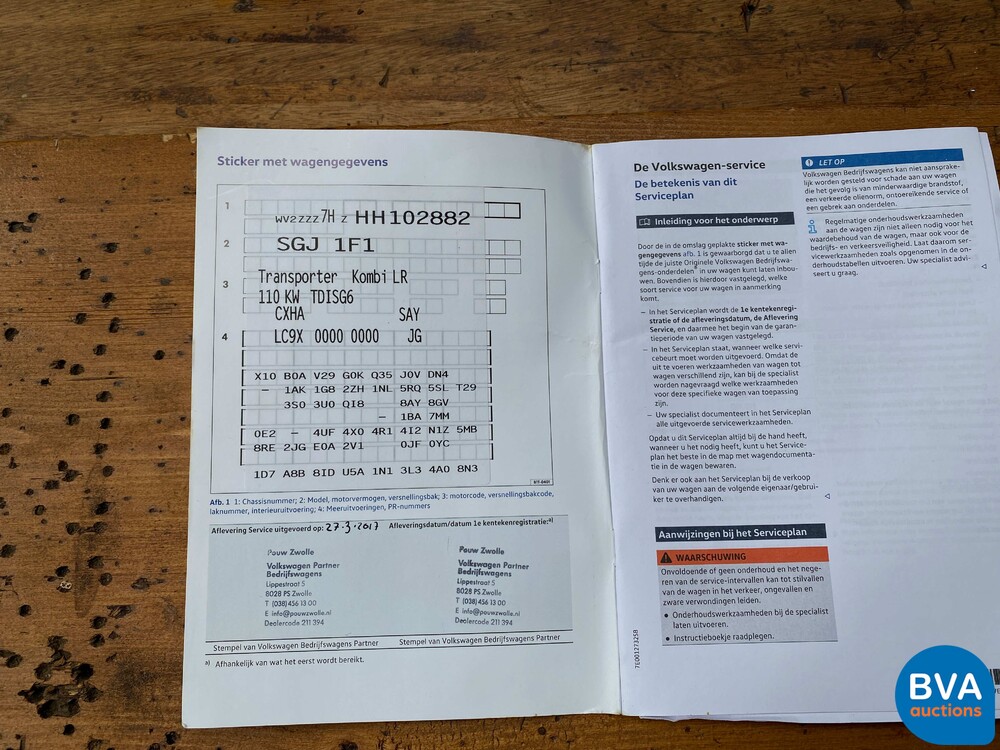 Volkswagen Transporter Dubbele Cabine 150pk 2017 -Origineel NL-, V-767-FF