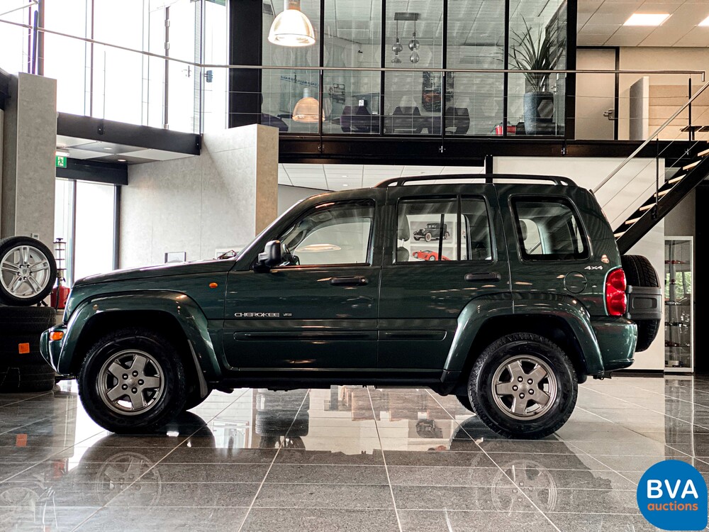 Jeep Cherokee 3.7i V6 Sport Plus 211pk 2001 -Org NL-, 64-HS-HK.