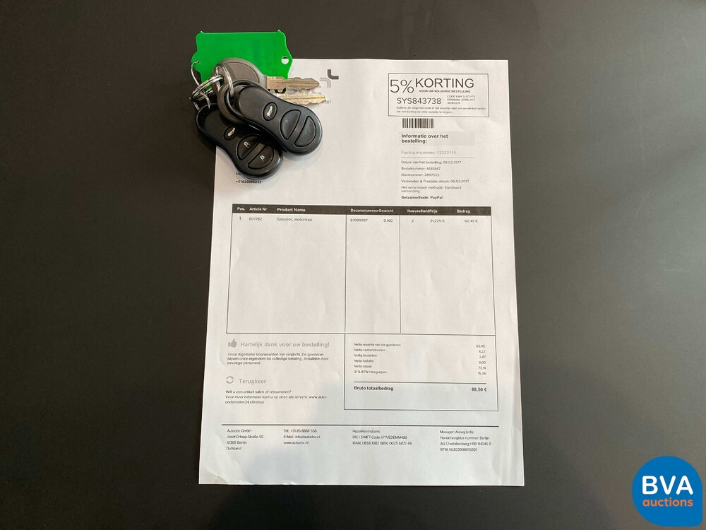 Jeep Cherokee 3.7i V6 Sport Plus 211pk 2001 -Org NL-, 64-HS-HK.