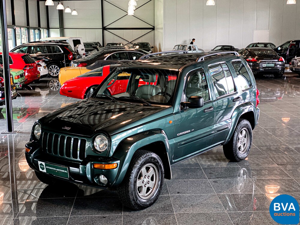 Jeep Cherokee 3.7i V6 Sport Plus 211pk 2001 -Org NL-, 64-HS-HK.