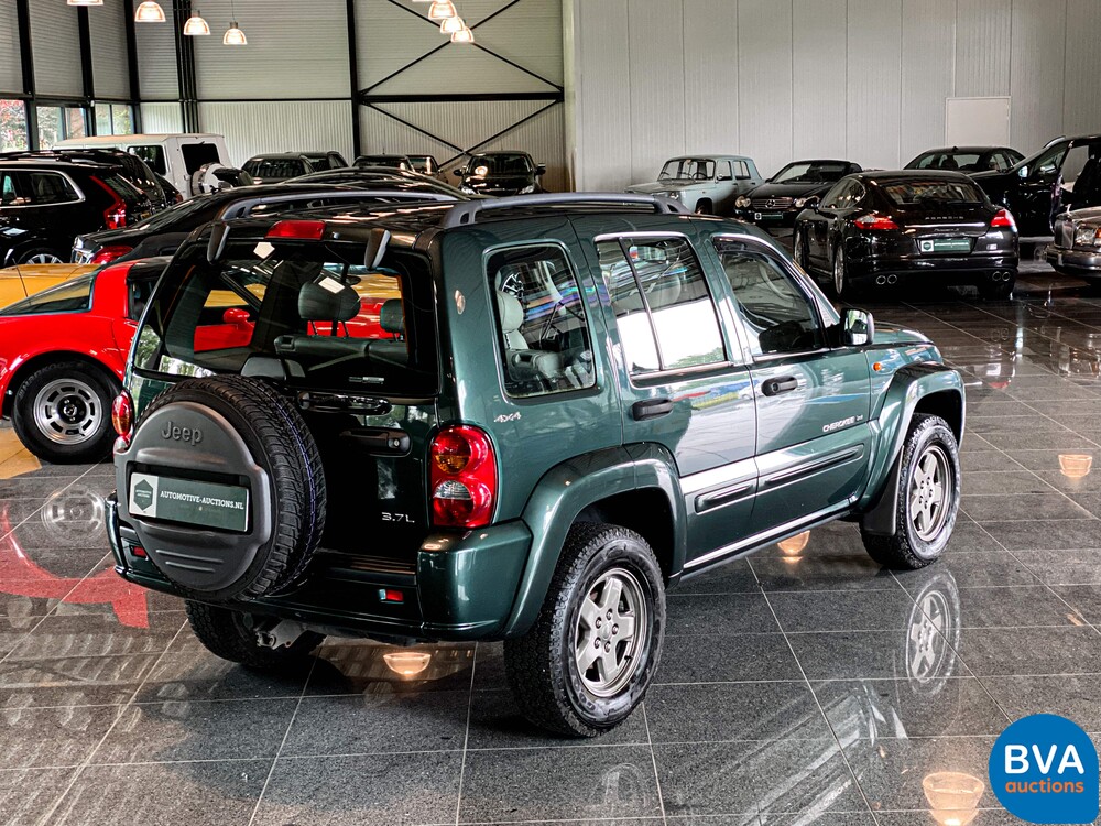 Jeep Cherokee 3.7i V6 Sport Plus 211pk 2001 -Org NL-, 64-HS-HK.