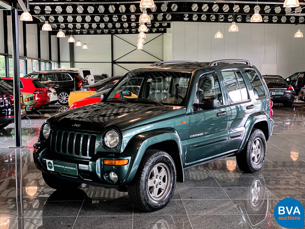Jeep Cherokee 3.7i V6 Sport Plus 211pk 2001 -Org NL-, 64-HS-HK.