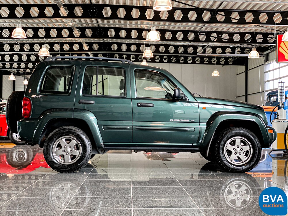 Jeep Cherokee 3.7i V6 Sport Plus 211pk 2001 -Org NL-, 64-HS-HK.