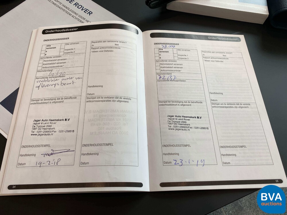 Land Rover Range Rover Autobiographie 2015 NW MODELL -Org. NL-, GH-343-R.