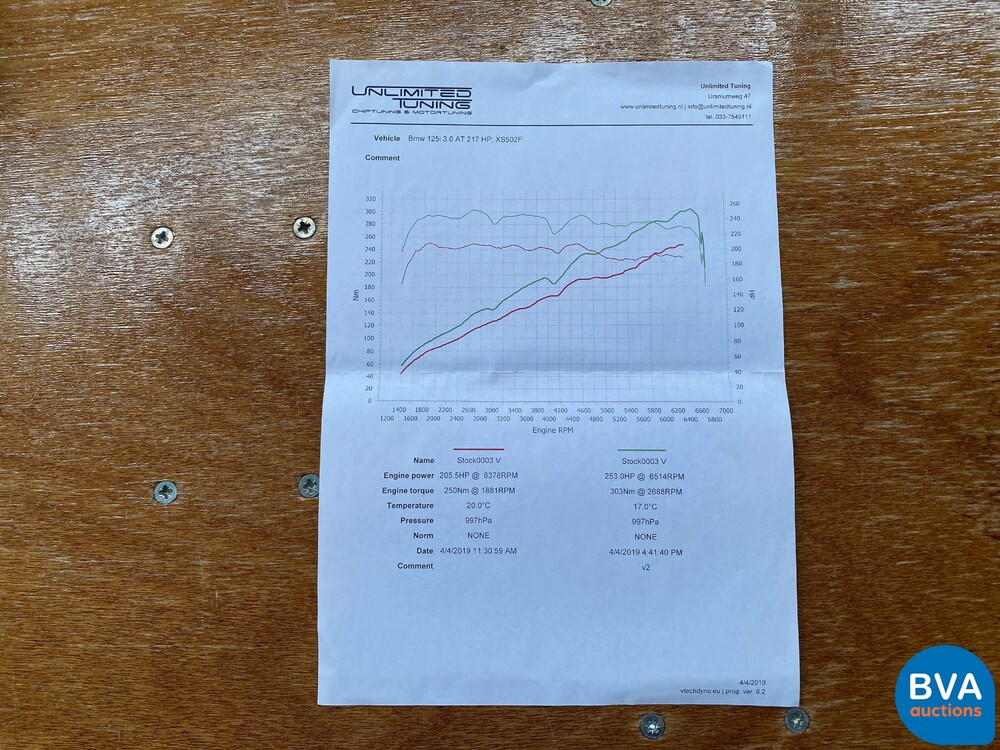 BMW 125i M-Sport Cabriolet 253pk Automatik 1-Serie 2009, XS-502-F.