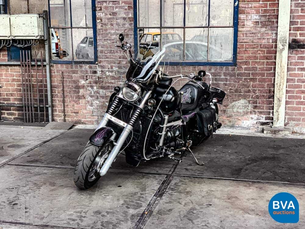 Custom Boss Hoss Chopper 5.7 V8 with Trailer 540hp Motorcycle 1997, 65-MK-GH.