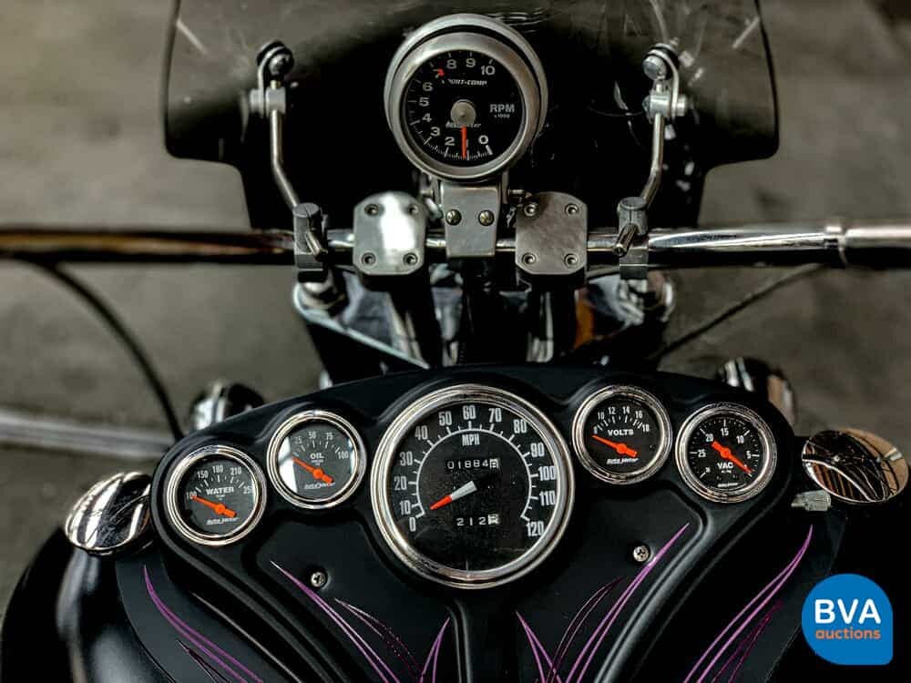 Custom Boss Hoss Chopper 5.7 V8 with Trailer 540hp Motorcycle 1997, 65-MK-GH.