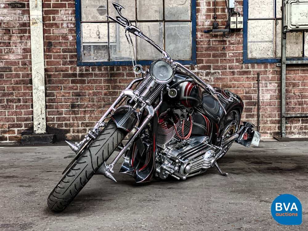 Harley Davidson Custom FXST 2004 Softail Springer Classic Motorrad.