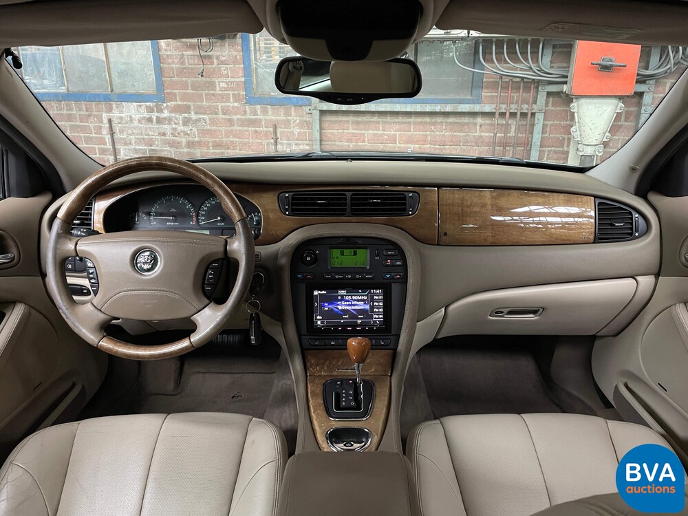 Jaguar S-Typ 4.2 V8 Sport 298pk -Original NL- 2003, 82-LX-HS.