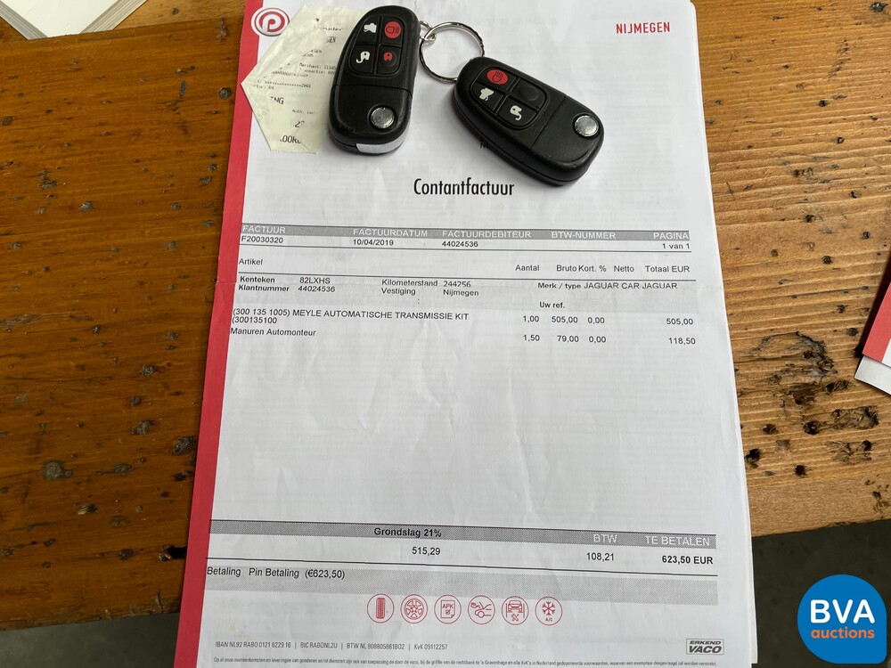 Jaguar S-Typ 4.2 V8 Sport 298pk -Original NL- 2003, 82-LX-HS.