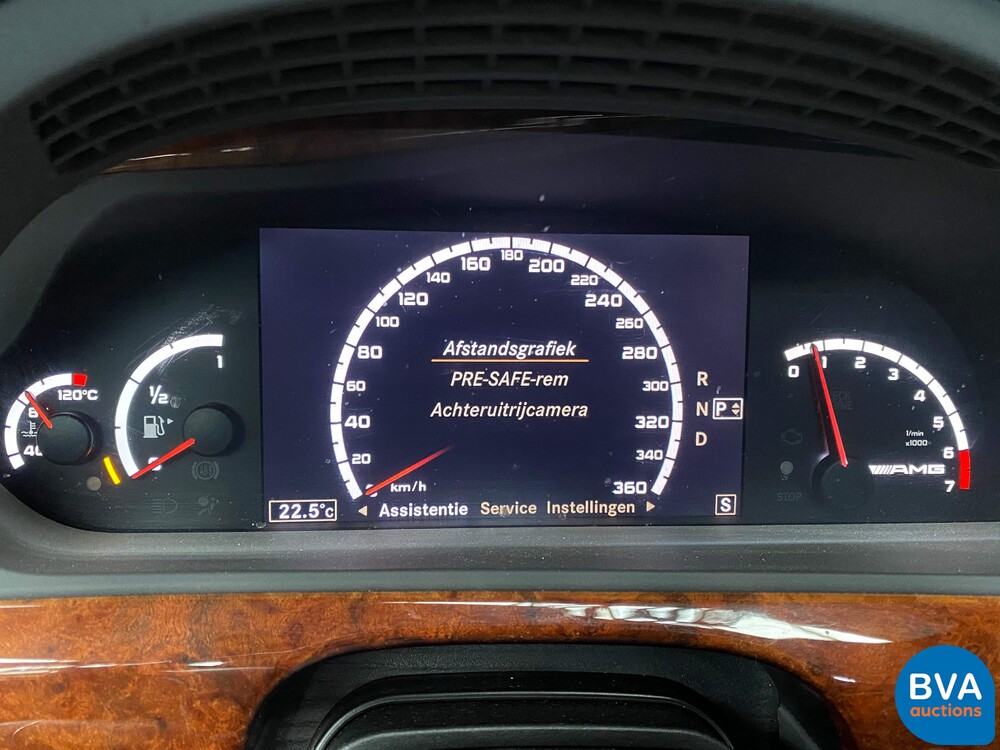 Mercedes-Benz S65 AMG Lange S-Klasse 612pk DESIGNO 2006, 79-JNJ-1.