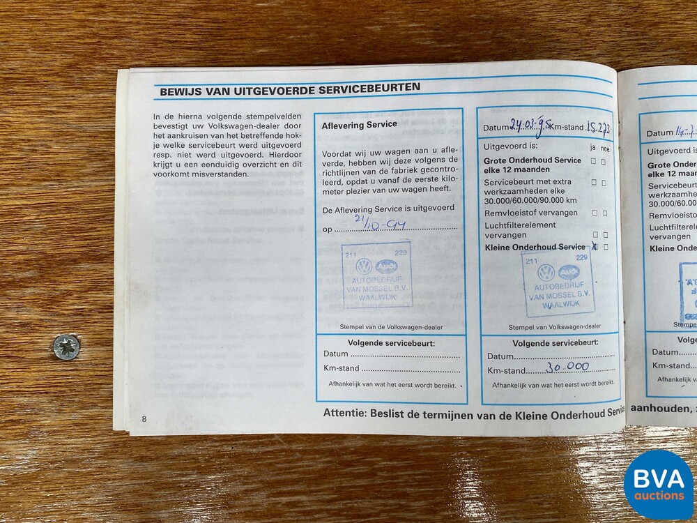 Volkswagen Golf 1.8 Convertible 75hp E2 -Org. NL-, J-PPL-61.