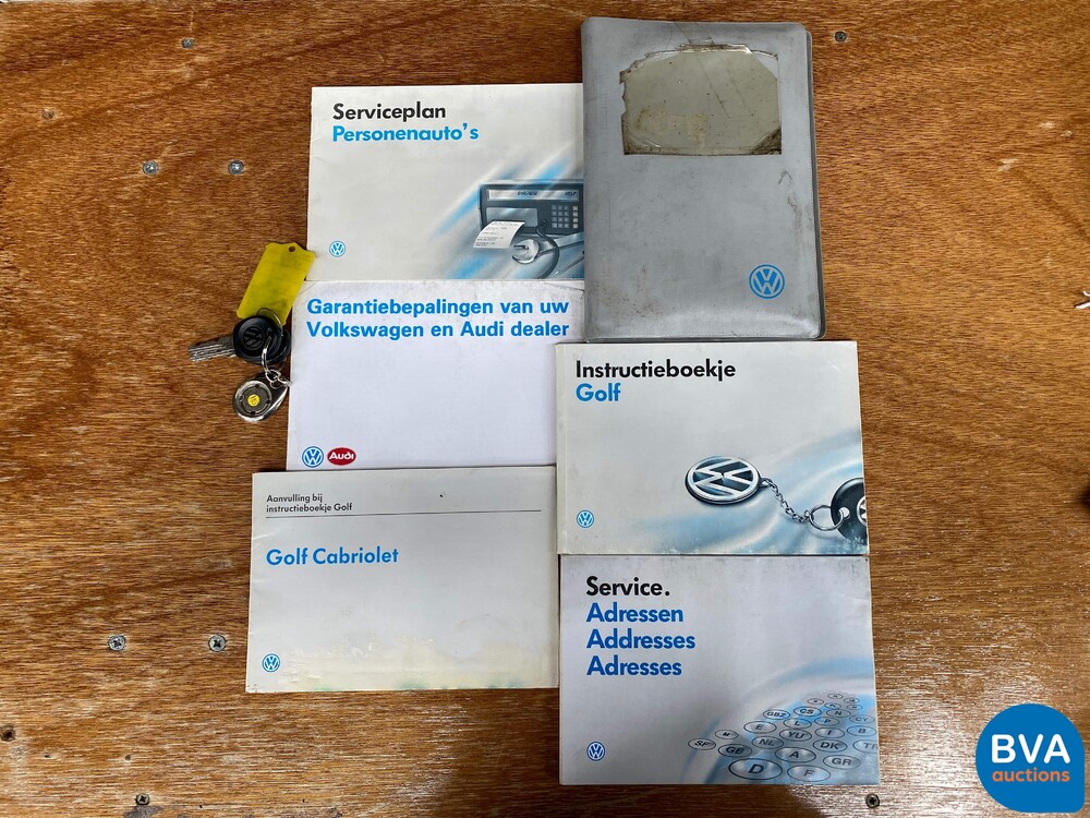 Volkswagen Golf 1.8 Convertible 75hp E2 -Org. NL-, J-PPL-61.