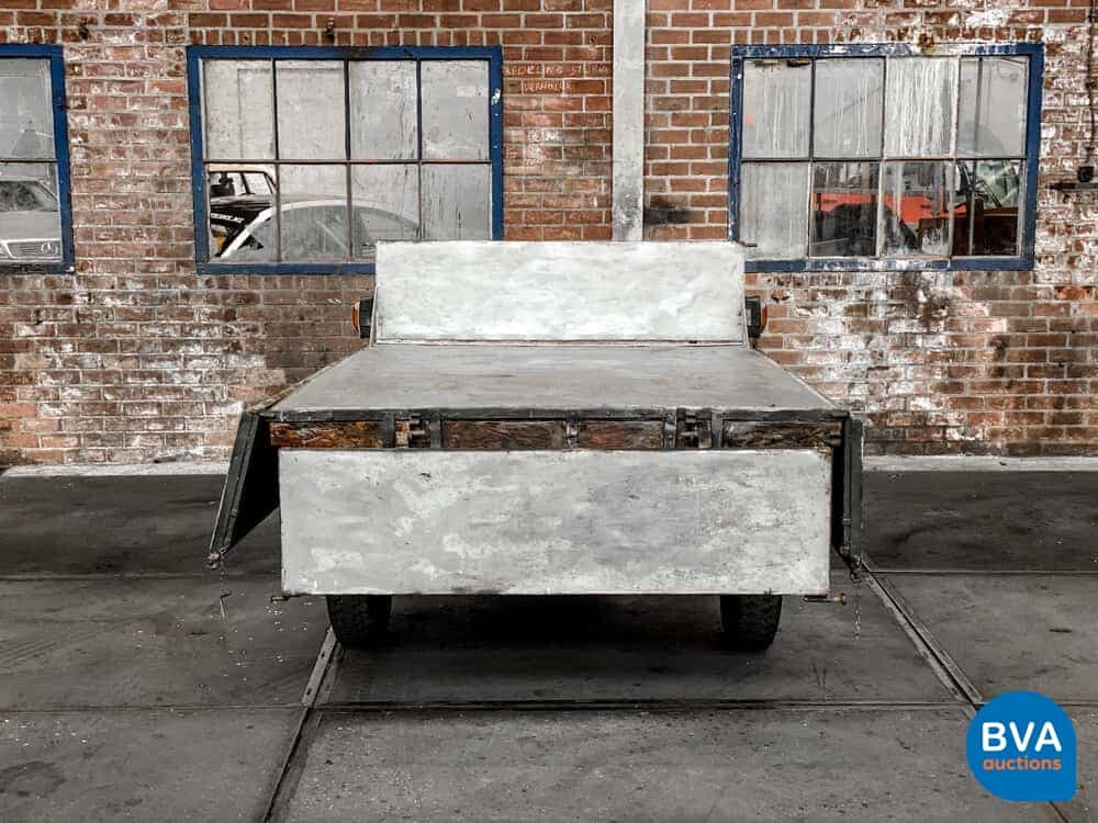 Moto Guzzi Ercole 500cc Hydraulischer Kipper Grün 1961.