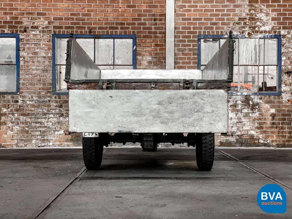 Moto Guzzi Ercole 500cc Hydraulischer Kipper Grün 1961.