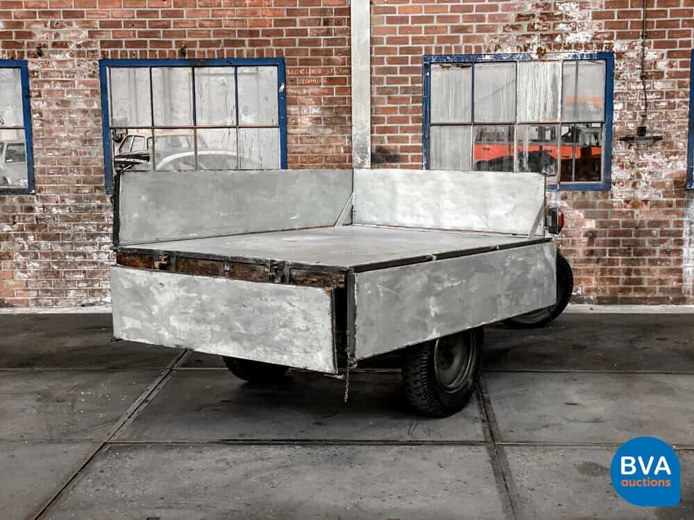 Moto Guzzi Ercole 500cc Hydraulischer Kipper Grün 1961.