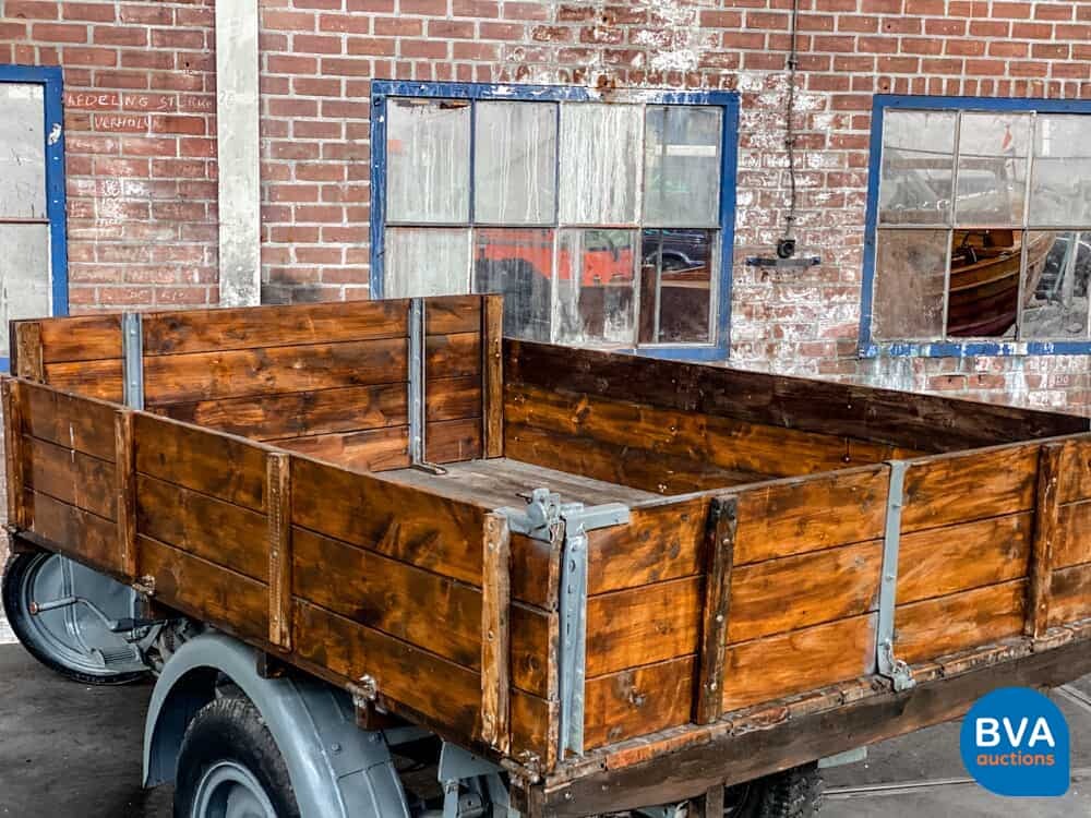 Moto Guzzi Ercole 500cc Mechanischer Kipper Grau.