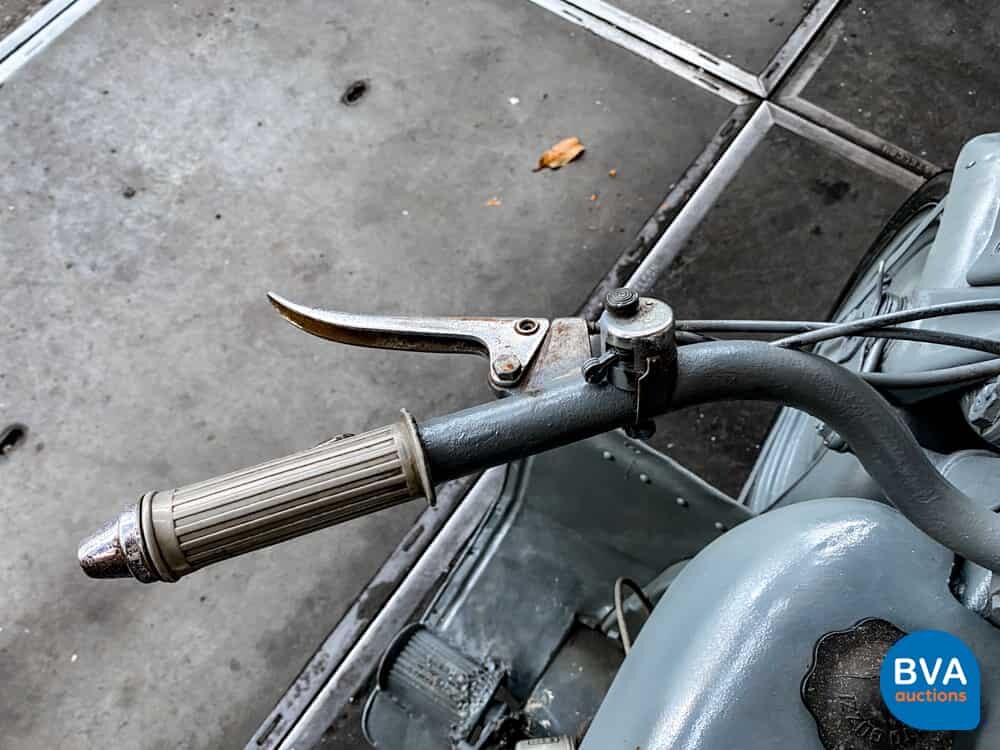 Moto Guzzi Ercole 500cc Mechanischer Kipper Grau.