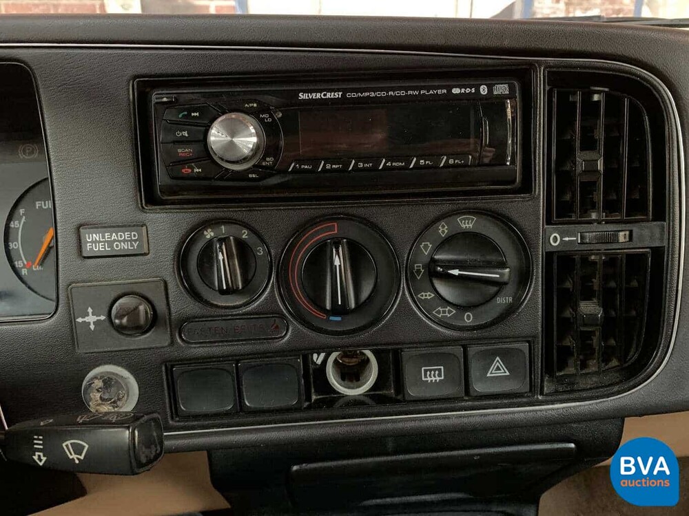 Saab 900i Cabrio 2.0 126 PS 1990.