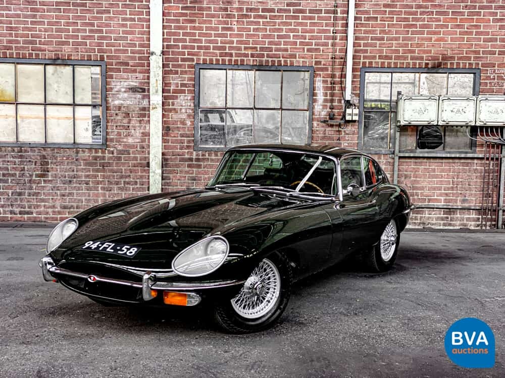 Jaguar E-Typ 4.2 Series II Fixed Head Coupe 265 PS 1976, -Org NL- 94-FL-58.