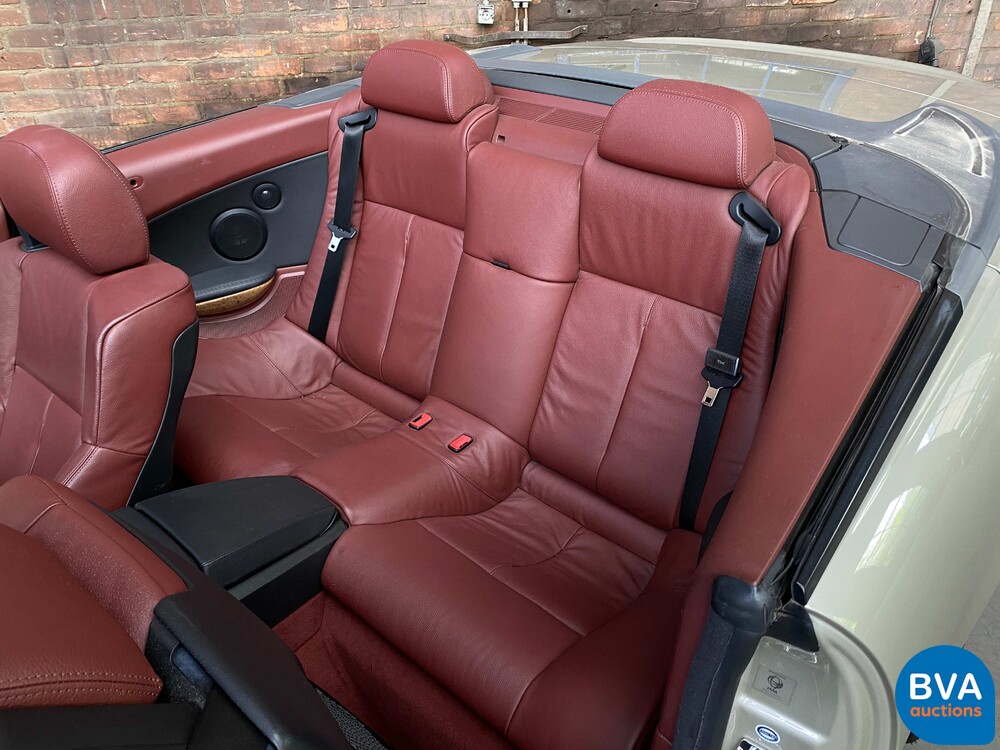 BMW 650i Cabriolet High Executive E64 4.8 367pk 6-Serie 2007   