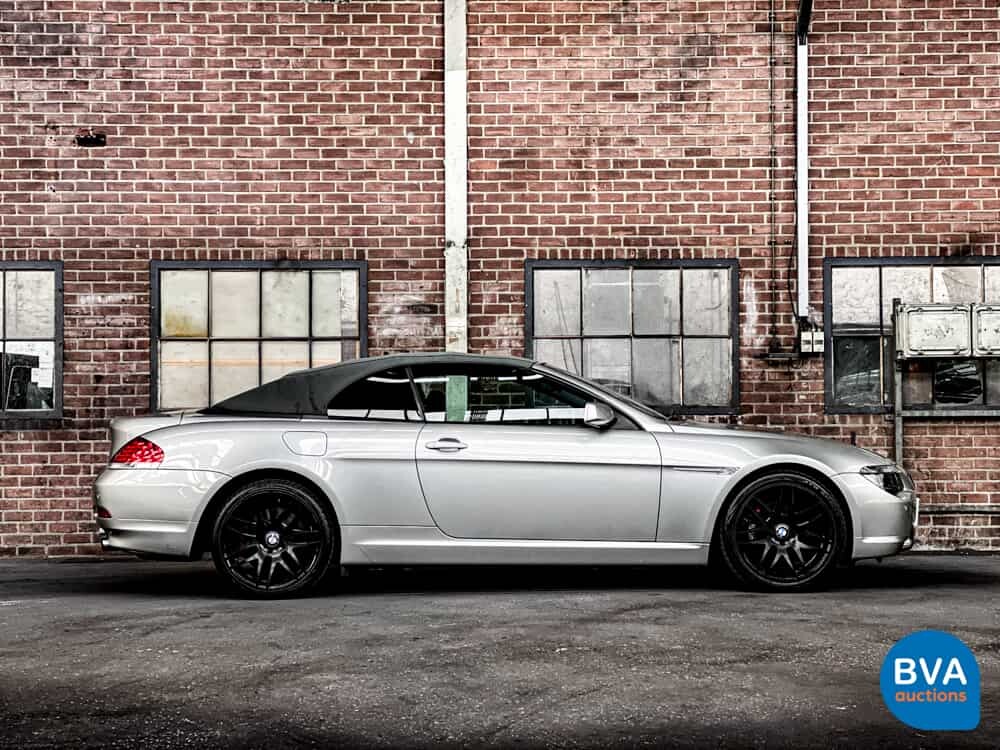 BMW 650i Cabriolet High Executive E64 4.8 367pk 6-Serie 2007   