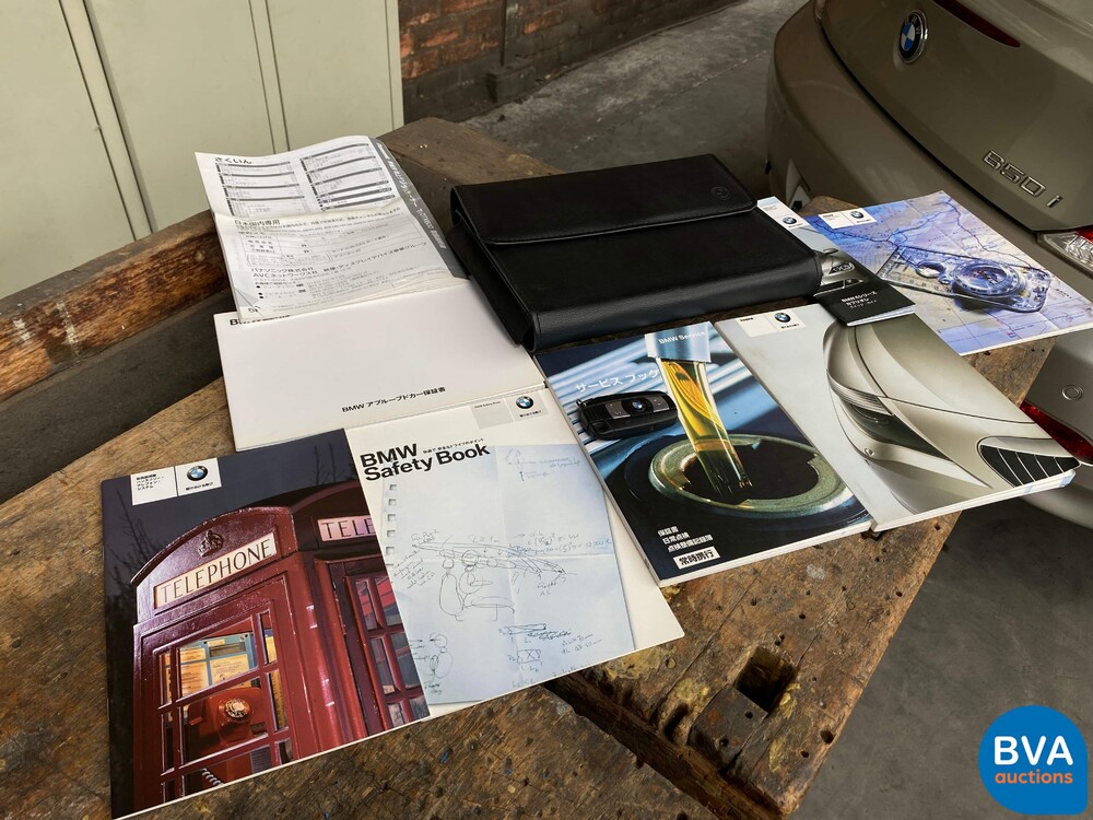 BMW 650i Cabriolet High Executive E64 4.8 367pk 6-Serie 2007   