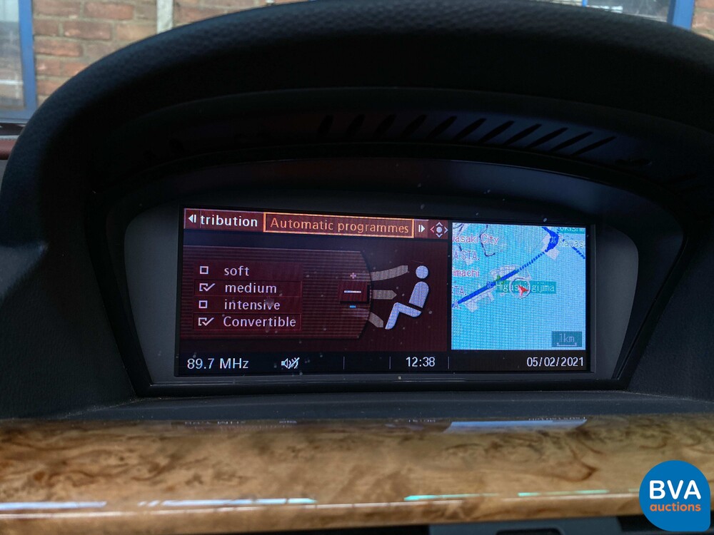 BMW 650i Cabriolet High Executive E64 4.8 367pk 6-Serie 2007   