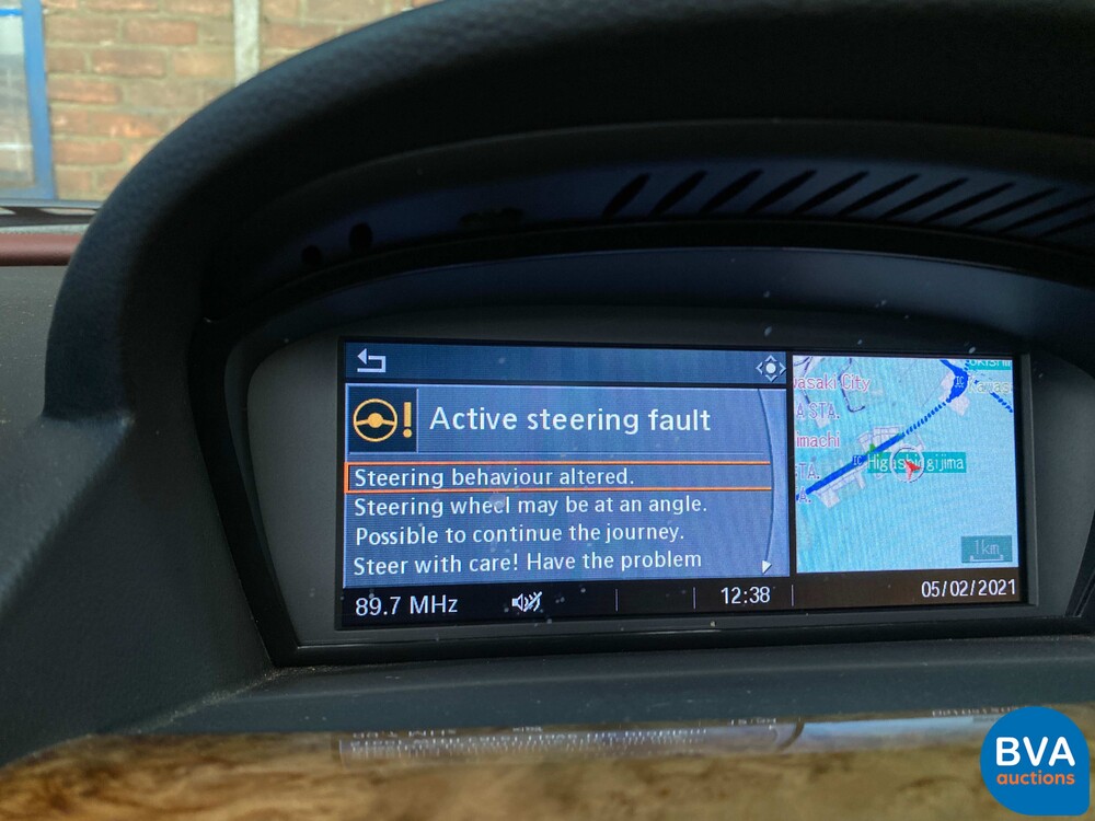 BMW 650i Cabriolet High Executive E64 4.8 367pk 6-Serie 2007   