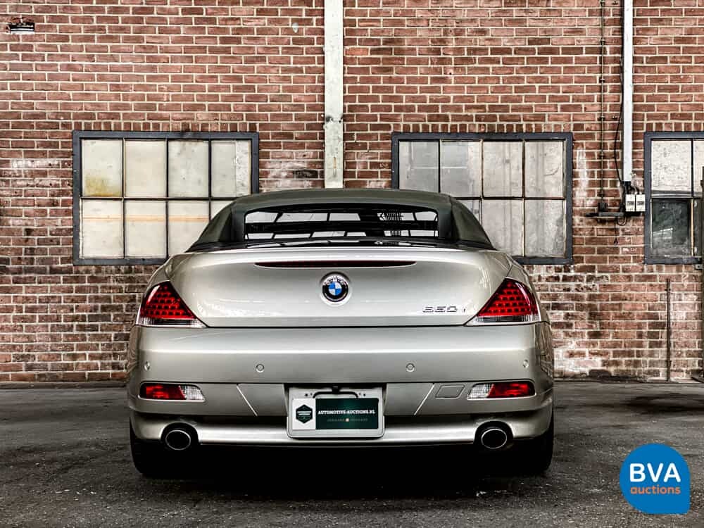 BMW 650i Cabriolet High Executive E64 4.8 367pk 6-Serie 2007   