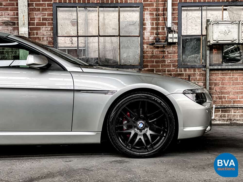 BMW 650i Cabriolet High Executive E64 4.8 367pk 6-Serie 2007   