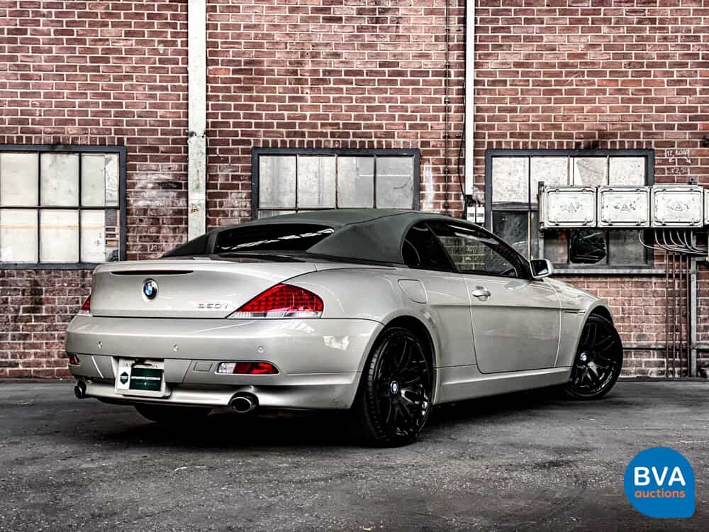 BMW 650i Cabriolet High Executive E64 4.8 367pk 6-Serie 2007   