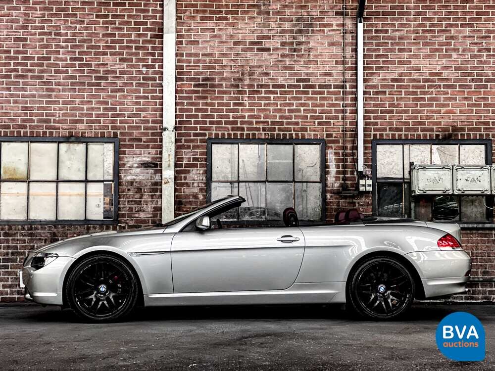 BMW 650i Cabriolet High Executive E64 4.8 367pk 6-Serie 2007   